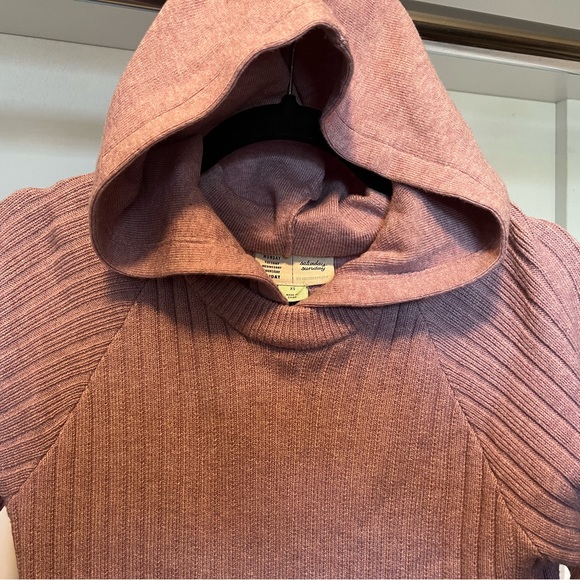 Hera Hooded Sweater Dress Lavender XS - Picture 5 of 10